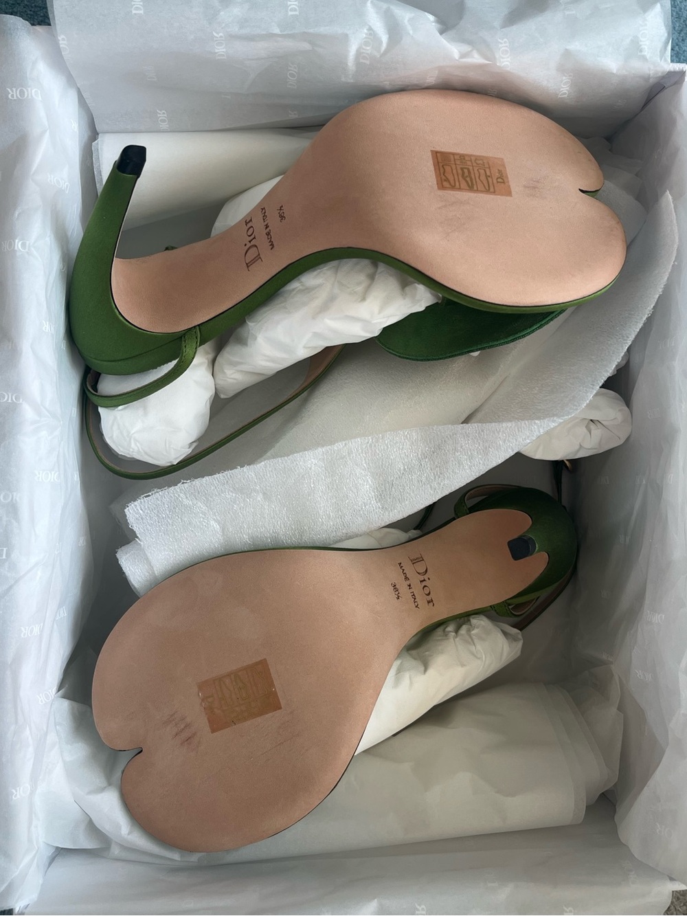 NWB Dior Nympheas Water Lily Sandal Heel sz36.5 - Picture 12 of 12
